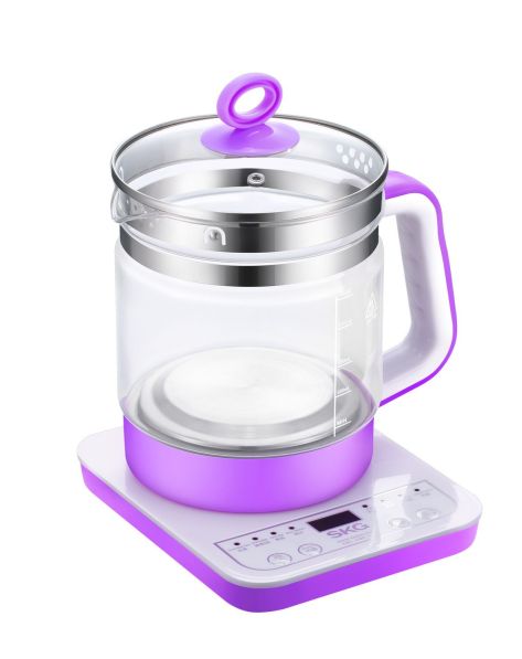SKG全品類養(yǎng)生壺 1.8L玻璃壺身，唯品會(huì)專享的8大功能健康之選